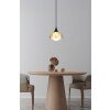NOWA Eva single-light dome pendant light for dining room and kitchen, G9, Ø 20 cm
