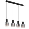 Jack NOWA Modern Linear Dining Table Light, 4-Light Pendant Light, 74 cm
