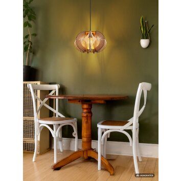 NOWA Sakura Single-Light Dining Room & Kitchen Pendant Light Ø 34 cm, E27, modern