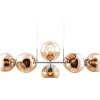 NOWA Pilar Modern 8-Light Globe Chandelier-Style Pendant Light for Dining Room 38 cm