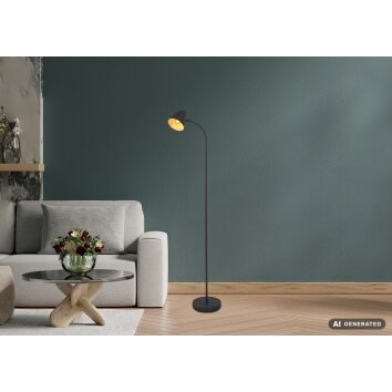 NOWA Jason Modern Arc Floor Lamp, Reading Lamp, E14, 145 cm, for Living Room