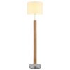 NOWA Taugus modern floor lamp for living room, 145 cm, E27, cord switch