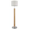 NOWA Taugus modern floor lamp for living room, 145 cm, E27, cord switch
