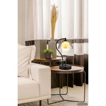 NOWA Eva round pendant lamp, hanging light G9, modern, 24.5 cm for kitchen and hallway