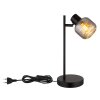 NOWA Tom modern oblong table lamp with cord switch, E14, for hallway and kitchen