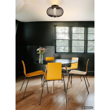 NOWA Astari modern round LED ceiling light 2700 K 1620 lm 15 W Ø 35 cm