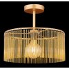 NOWA Leeds Round Ceiling Light E27 60 Watt for Dining Room, Kitchen, Hallway & Living Room