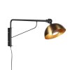Steinhauer Pintino Classic Swing-Arm Wall Lamp with Switch for Living Room, GU10