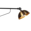 Steinhauer Pintino Classic Swing-Arm Wall Lamp with Switch for Living Room, GU10