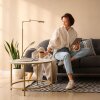 Steinhauer Soleil LED Floor Lamp, adjustable reading lamp, 7W 900lm 2200-4000K