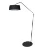 Steinhauer Zig-Zag Arched Floor Lamp, Modern Reading Lamp with Curved Arm, 173 cm