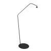 Steinhauer Zig-Zag Arched Floor Lamp, Modern Reading Lamp with Curved Arm, 173 cm