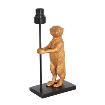 Steinhauer Animaux Meerkat Table Lamp, Decorative Animal Lamp for Living Room