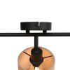 Steinhauer Bambus 3-light adjustable ceiling spotlight, modern oblong E14