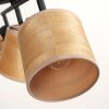 Steinhauer Bambus 3-light adjustable ceiling spotlight, modern oblong E14