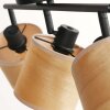 Steinhauer Bambus 3-light adjustable ceiling spotlight, modern oblong E14