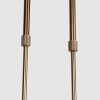 Steinhauer Pendant Light Anthea, wave bar, height-adjustable, 82 cm long, cream glass shades