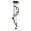 Steinhauer Bollique LED Kugel-Pendelleuchte 12-flammig 50 cm 2700 Kelvin 6 Watt
