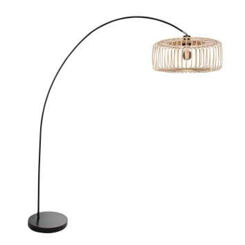 Steinhauer Solva Adjustable Arc Floor Lamp for Modern Dining and Living Room