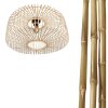 Steinhauer Bloeba Modern Pendant Lamp ø 40 cm E27 Openwork Slatted Shade Dining Room