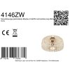 Steinhauer Bloeba Modern Pendant Lamp ø 40 cm E27 Openwork Slatted Shade Dining Room