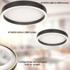 Steinhauer Ringlux round LED flush-mount ceiling light, modern, 30 cm, 2-light, 2500 lm, 2700 K