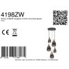 Steinhauer Glimsy modern LED ceiling light, 5-light round ceiling light