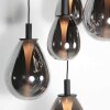 Steinhauer Glimsy modern LED ceiling light, 5-light round ceiling light