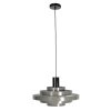 Steinhauer Cirque adjustable designer pendant light, modern, 50 cm length