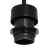 Steinhauer Sparkled Light round woven cage pendant lamp for dining room E27 modern