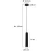 Steinhauer Tubel slim tube pendant light for kitchen island, modern 10.5 cm