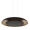 Steinhauer Golden Veil LED Ring-Pendelleuchte, Länge 60 cm, 2700 K, 1680 lm, 36 W