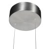 Steinhauer Soleil LED ring pendant light, 2-light, modern, height-adjustable, 32 cm length