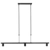 Steinhauer Stang 3-Light Dining Room Pendant Lamp 140 cm, Modern Angular Design
