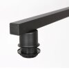 Steinhauer Stang 3-Light Dining Room Pendant Lamp 140 cm, Modern Angular Design