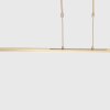 Steinhauer Zelena LED 3-Light Linear Pendant Light for Dining Table, 155 cm