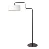 Steinhauer Bloeba Arc Floor Lamp with Adjustable Arm, Modern Floor Lamp