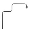 Steinhauer Bloeba Modern Arc Floor Lamp for Living Room, Adjustable with Switch