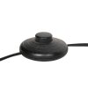 Steinhauer Modern Floor Lamp Bloeba with Angular Arm, Adjustable and Blue Shade