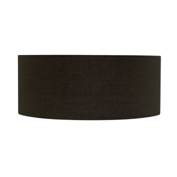 Steinhauer floor lamp Sparkled Light with gold and black cylindrical drum shade, adjustable