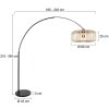 Steinhauer Sparkled Light pendant lamp, hanging light with switch, E27, 245 cm