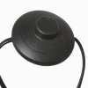 Steinhauer Sparkled Light modern arched floor lamp E27 with switch, 240 cm