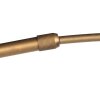 Steinhauer Sparkled Light modern arched floor lamp E27 with switch, 240 cm