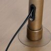 Steinhauer Sparkled Light modern arched floor lamp E27 with switch, 240 cm