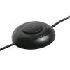 Steinhauer Ringlux LED Modern Arc Floor Lamp with Ring-Shaped Light, 2-Light, Adjustable
