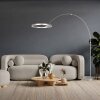 Steinhauer Ringlux LED 2-light adjustable arc floor lamp 240 cm for living room