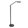 Steinhauer Ringlux modern LED 2-light floor lamp adjustable reading lamp 140 cm