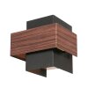 Steinhauer Muro eckige Wandleuchte im modernen Design für Wohn- und Schlafzimmer