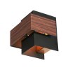 Steinhauer Muro eckige Wandleuchte im modernen Design für Wohn- und Schlafzimmer