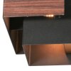 Steinhauer Muro eckige Wandleuchte im modernen Design für Wohn- und Schlafzimmer